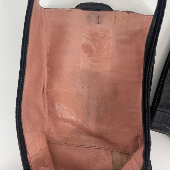 Moschino Alligator Kitten Buckle Accent Heeled Boots Size Euro 36, US 6.0 - Picture 12 of 13